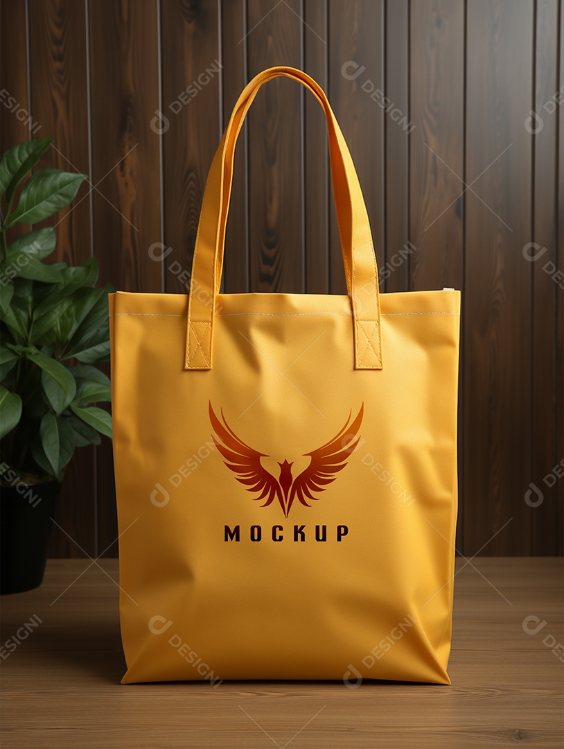 Mockup de Sacola PSD Editável