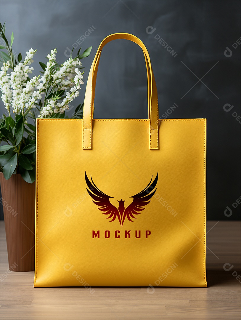 Mockup de Sacola PSD Editável