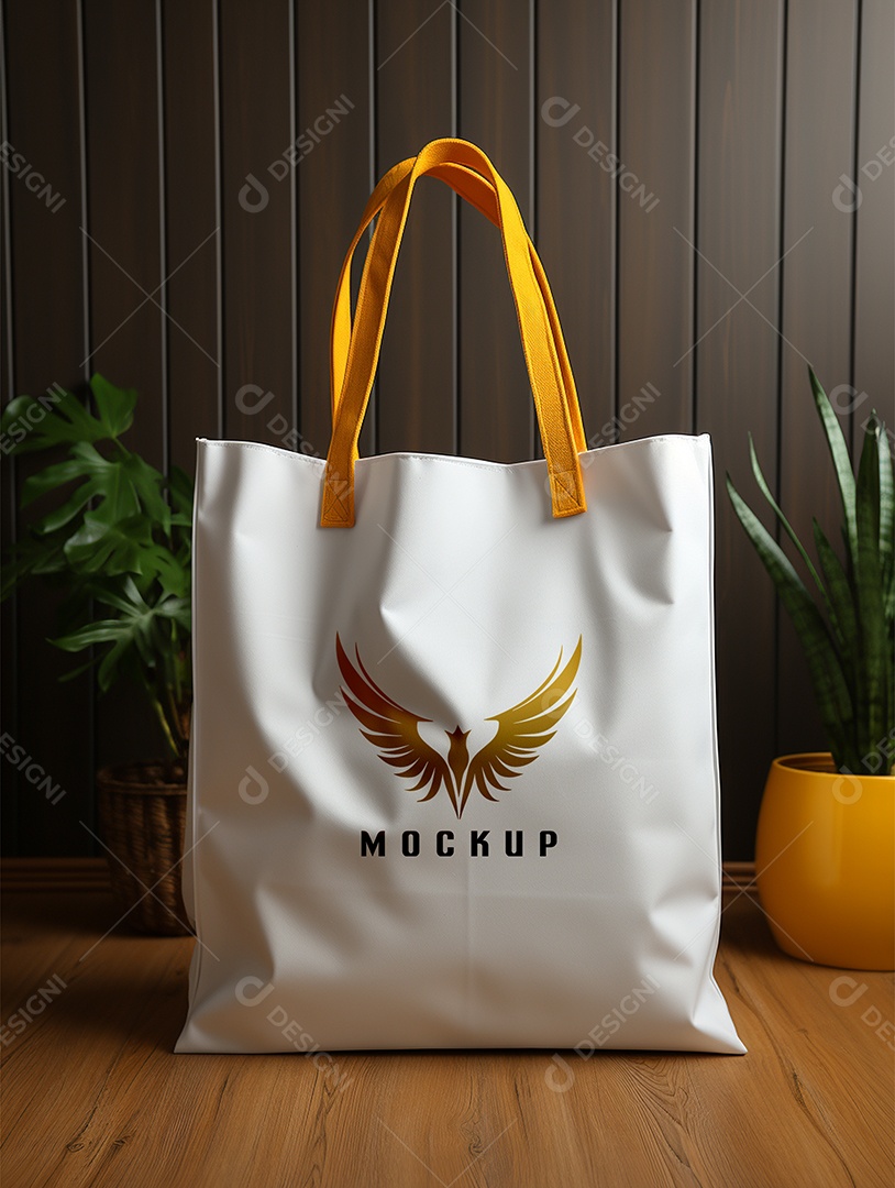 Mockup de Sacola PSD Editável