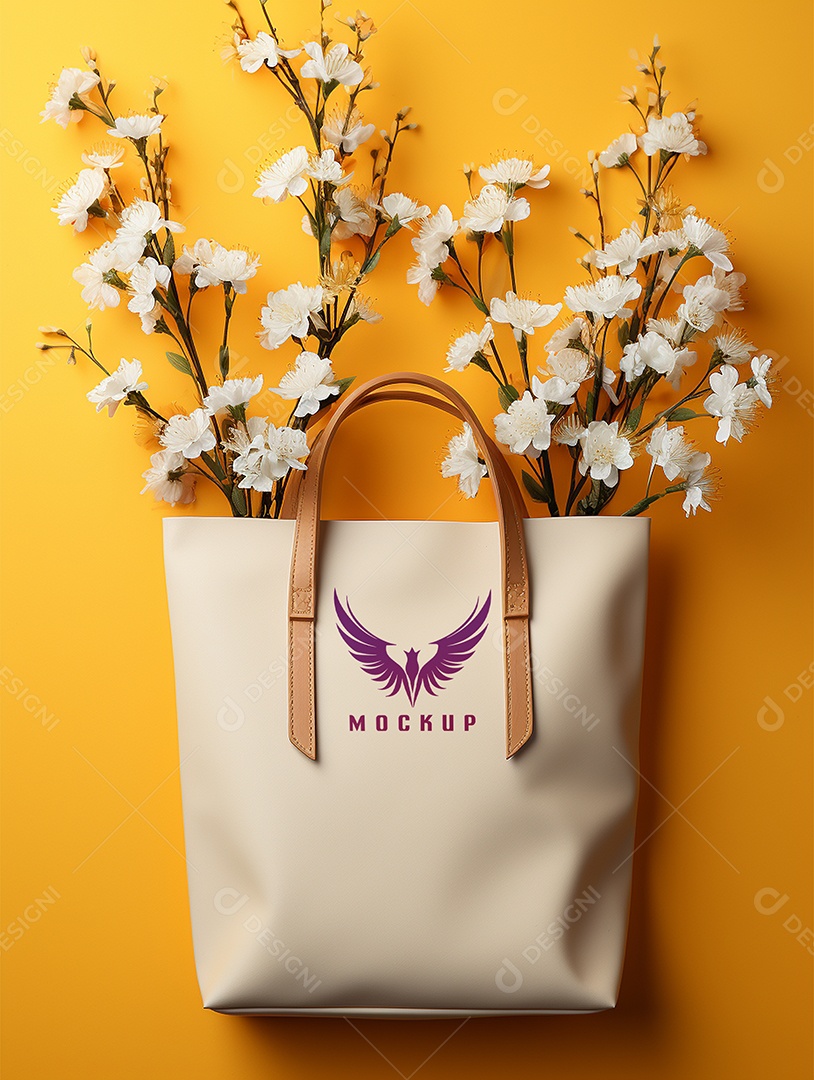 Mockup de Sacola PSD Editável