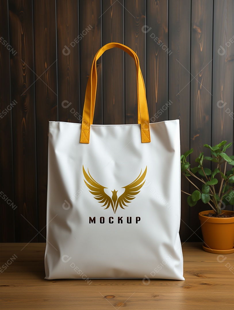 Mockup de Sacola PSD Editável