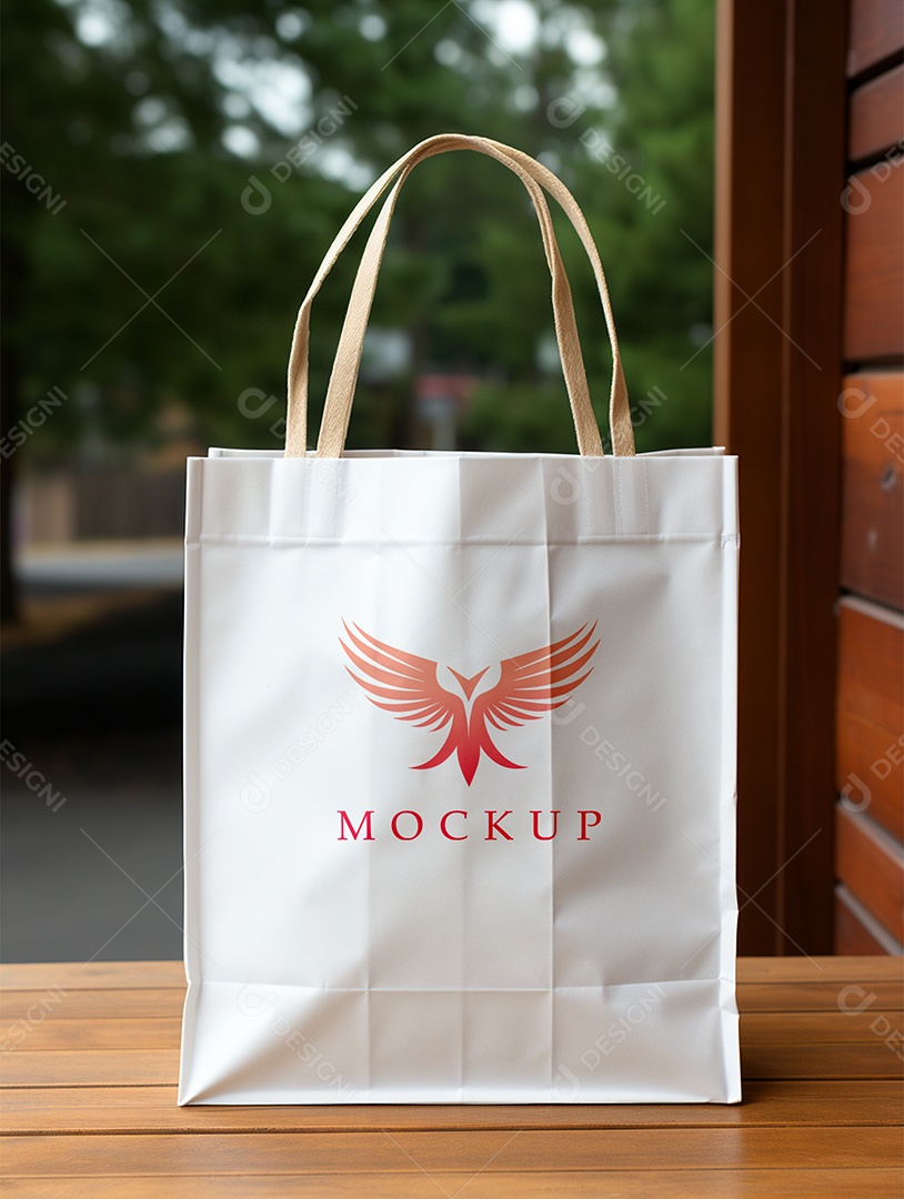 Mockup de Sacola PSD Editável