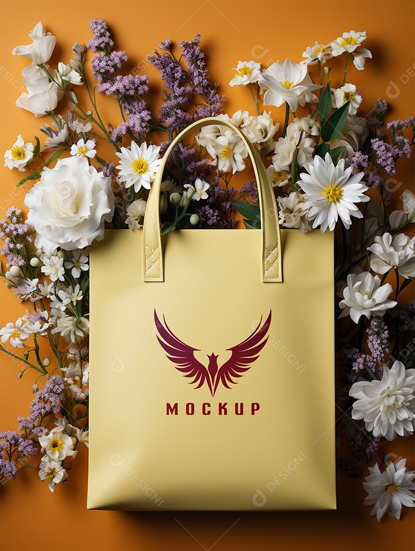 Mockup de Sacola PSD Editável