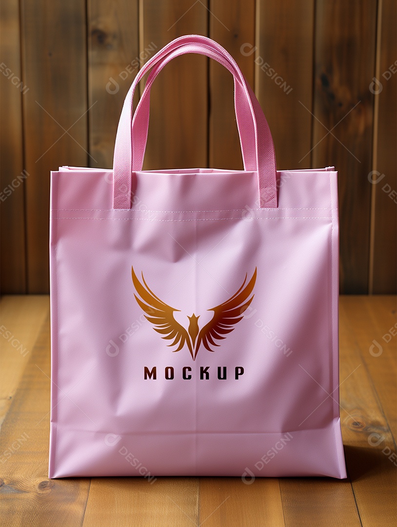 Mockup de Sacola PSD Editável