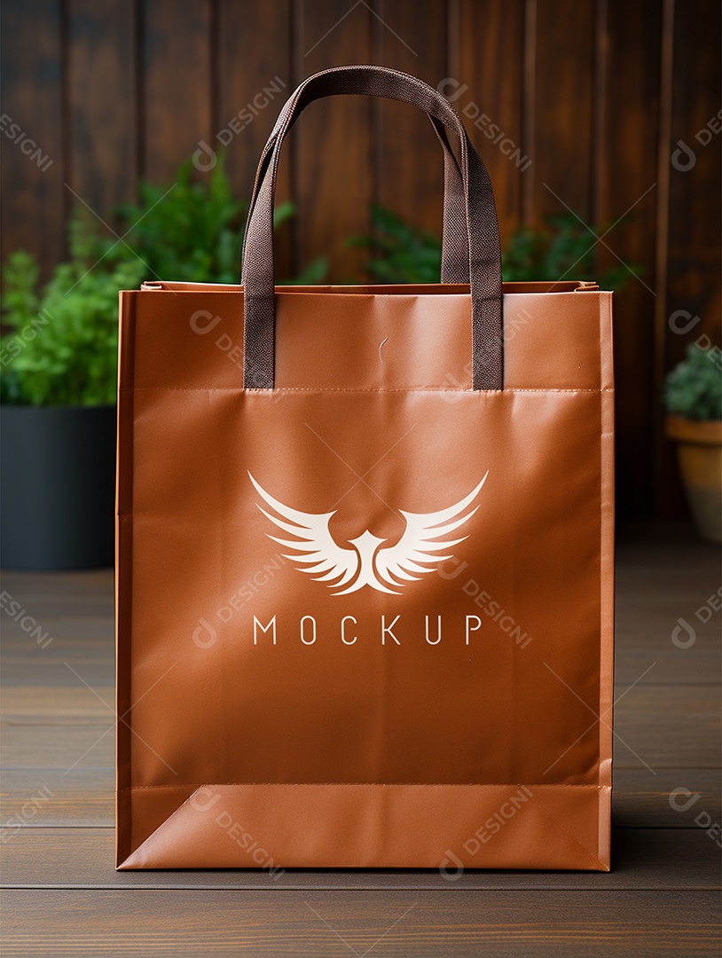 Mockup de Sacola PSD Editável