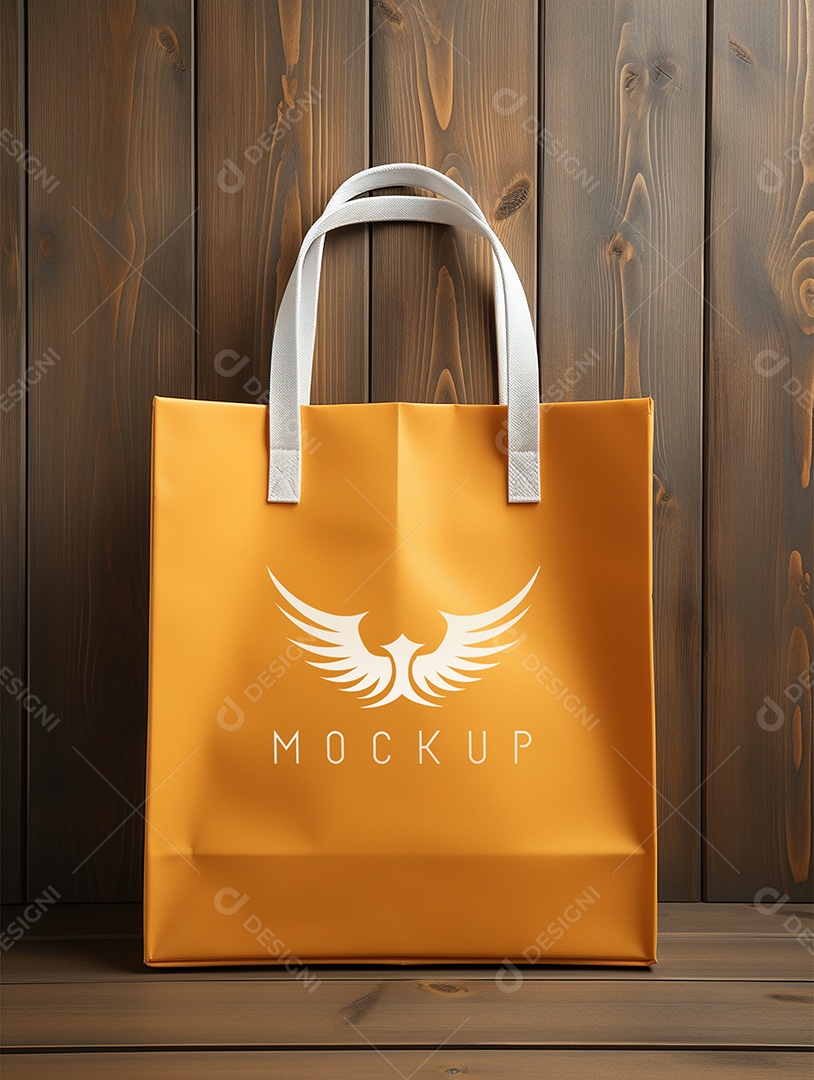 Mockup de Sacola PSD Editável