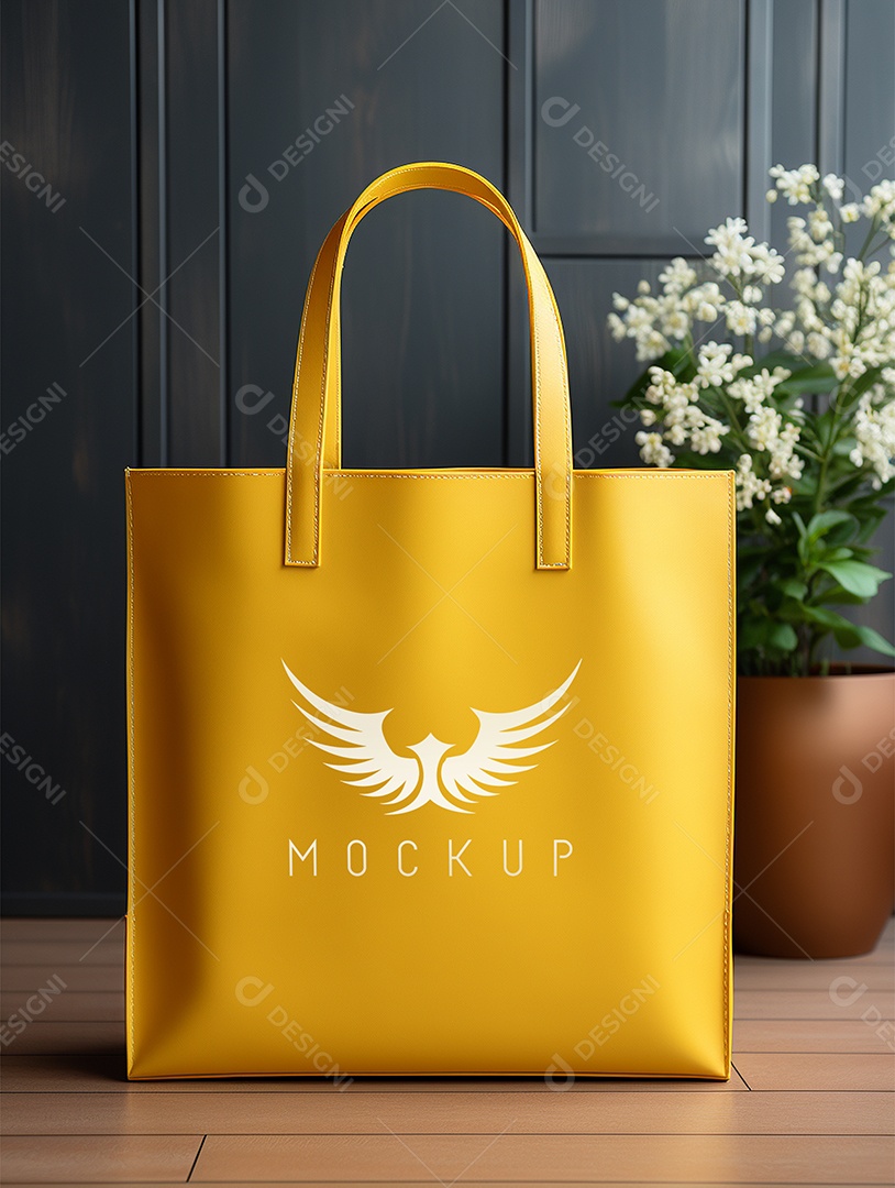 Mockup de Sacola PSD Editável