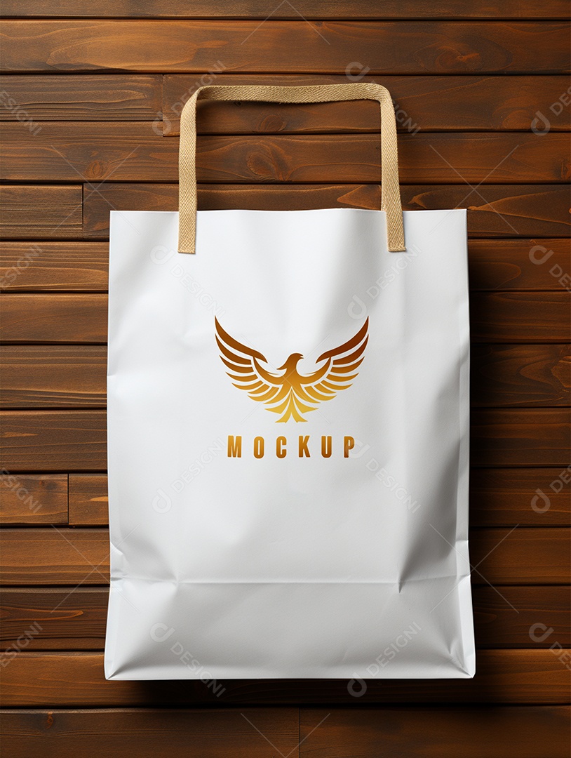 Mockup de Sacola PSD Editável