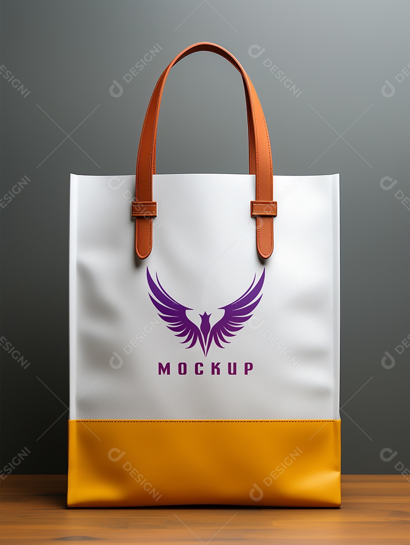 Mockup de Sacola PSD Editável