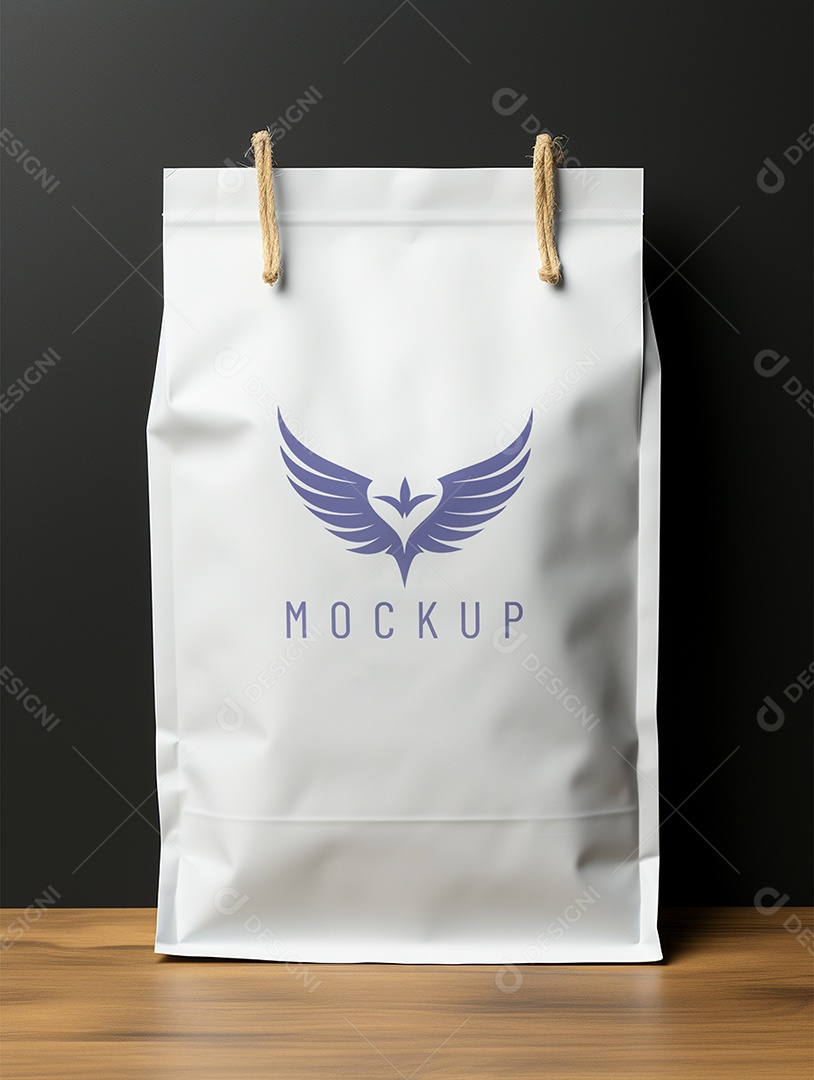 Mockup de Sacola PSD Editável
