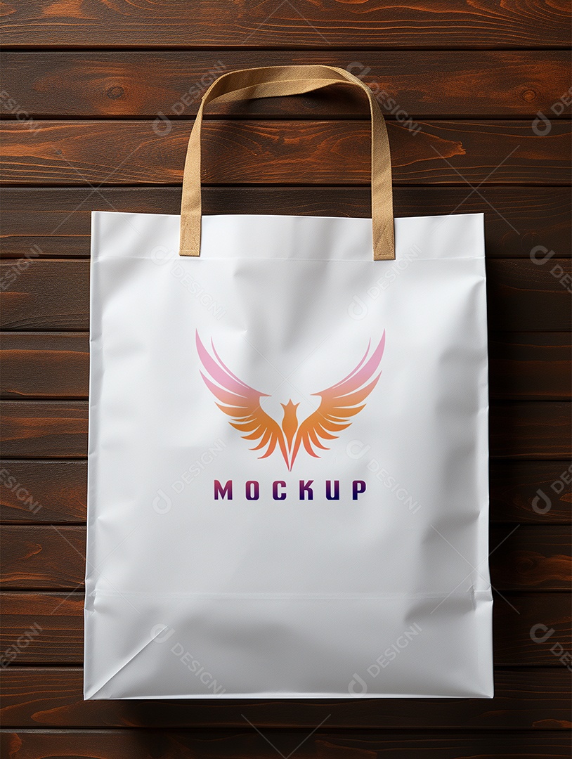 Mockup de Sacola PSD Editável