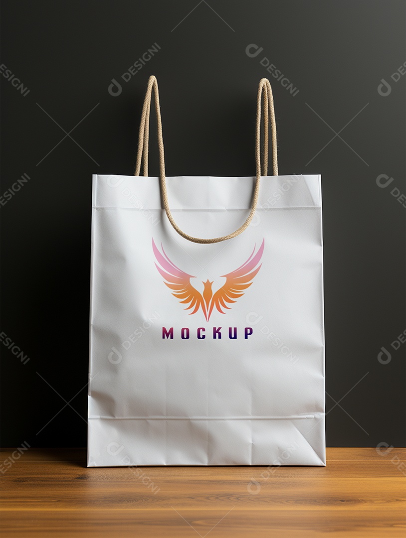 Mockup de Sacola PSD Editável