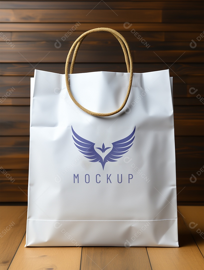 Mockup de Sacola PSD Editável