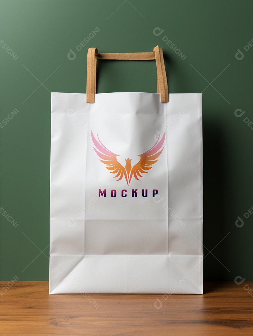 Mockup de Sacola PSD Editável