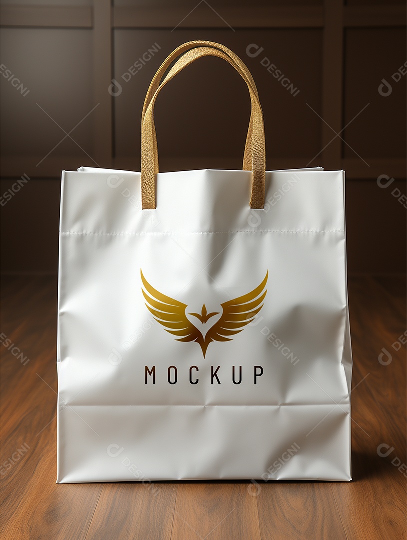 Mockup de Sacola PSD Editável
