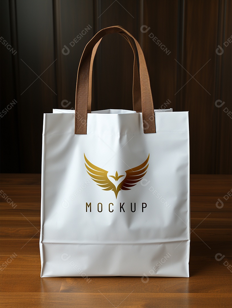 Mockup de Sacola PSD Editável