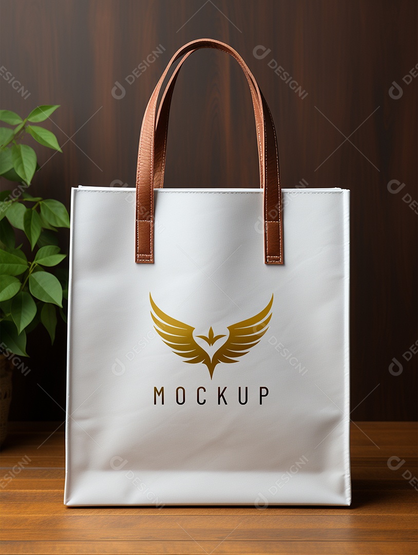 Mockup de Sacola PSD Editável