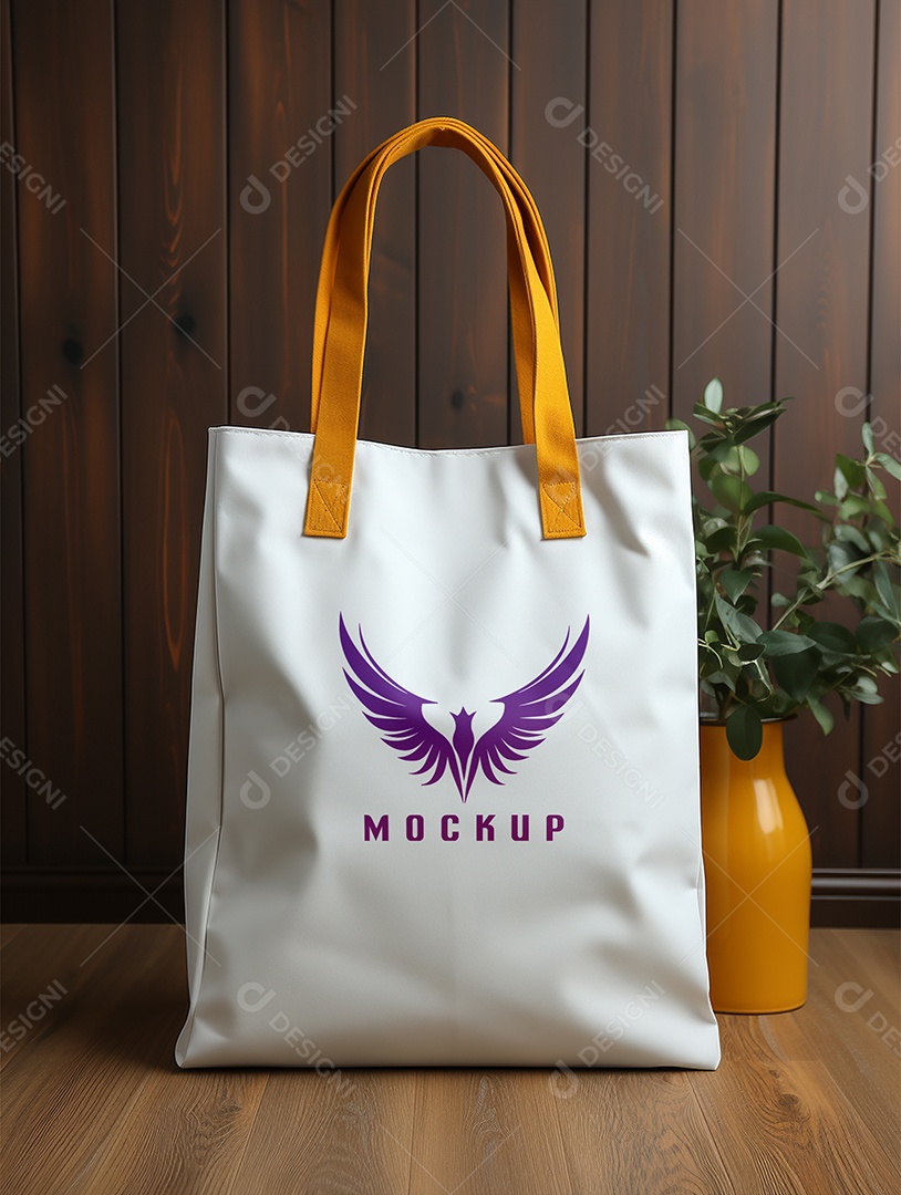 Mockup de Sacola PSD Editável