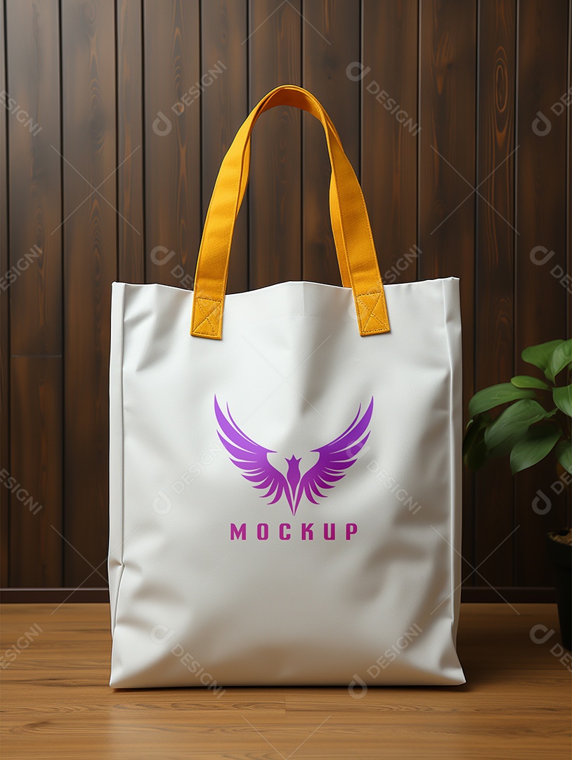 Mockup de Sacola PSD Editável