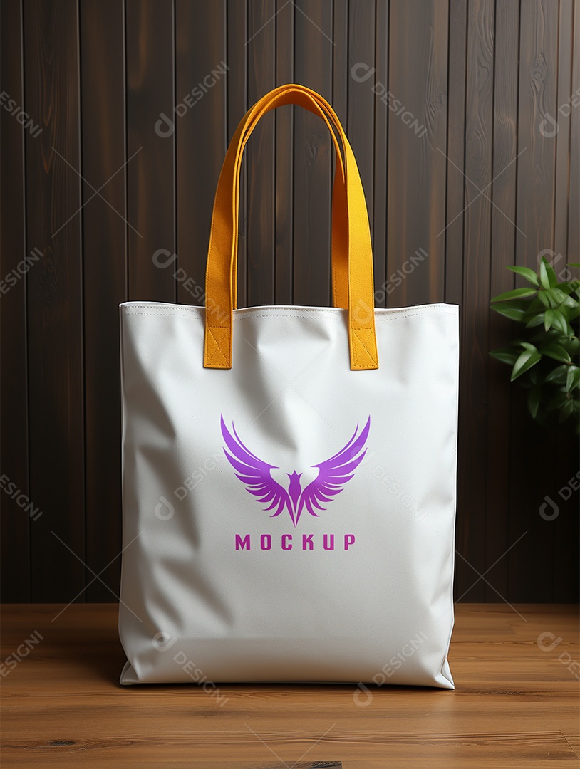 Mockup de Sacola PSD Editável