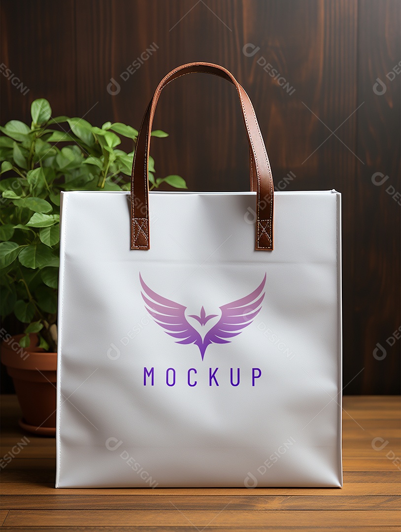 Mockup de Sacola PSD Editável