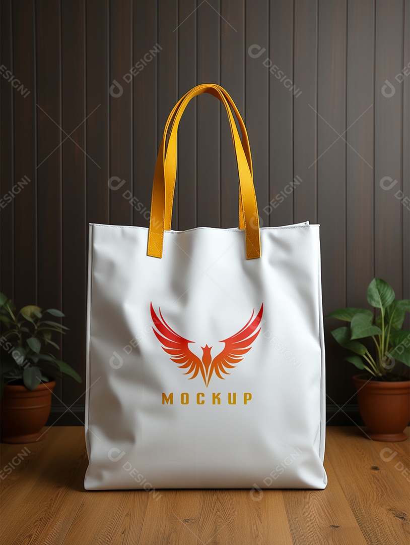 Mockup de Sacola PSD Editável