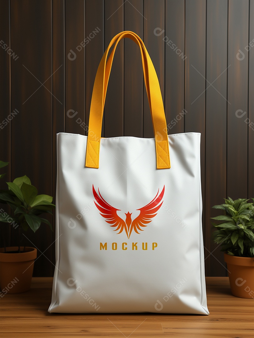 Mockup de Sacola PSD Editável