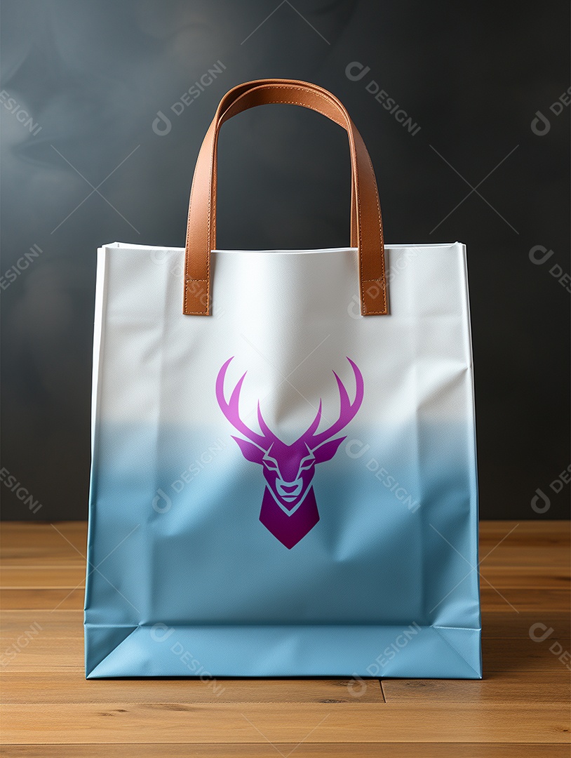 Mockup de Sacola PSD Editável