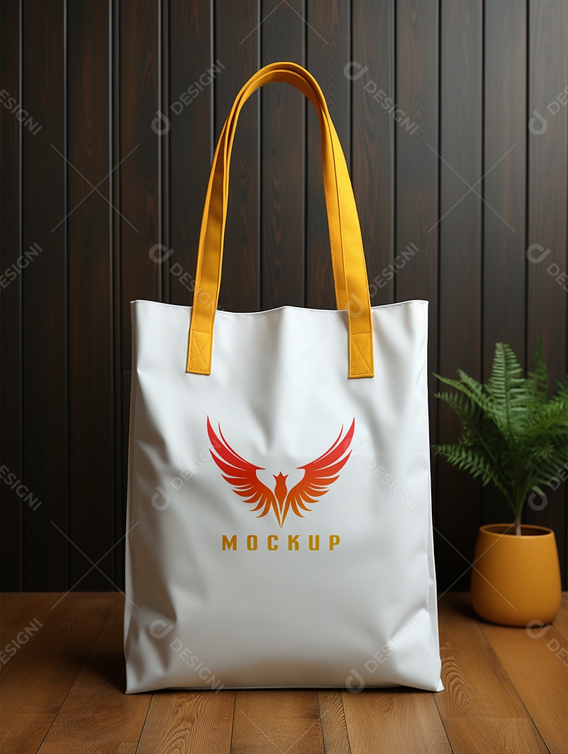 Mockup de Sacola PSD Editável