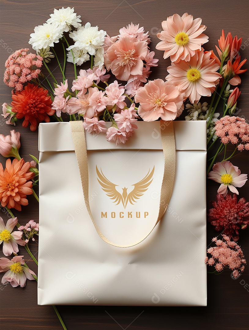 Mockup de Sacola PSD Editável