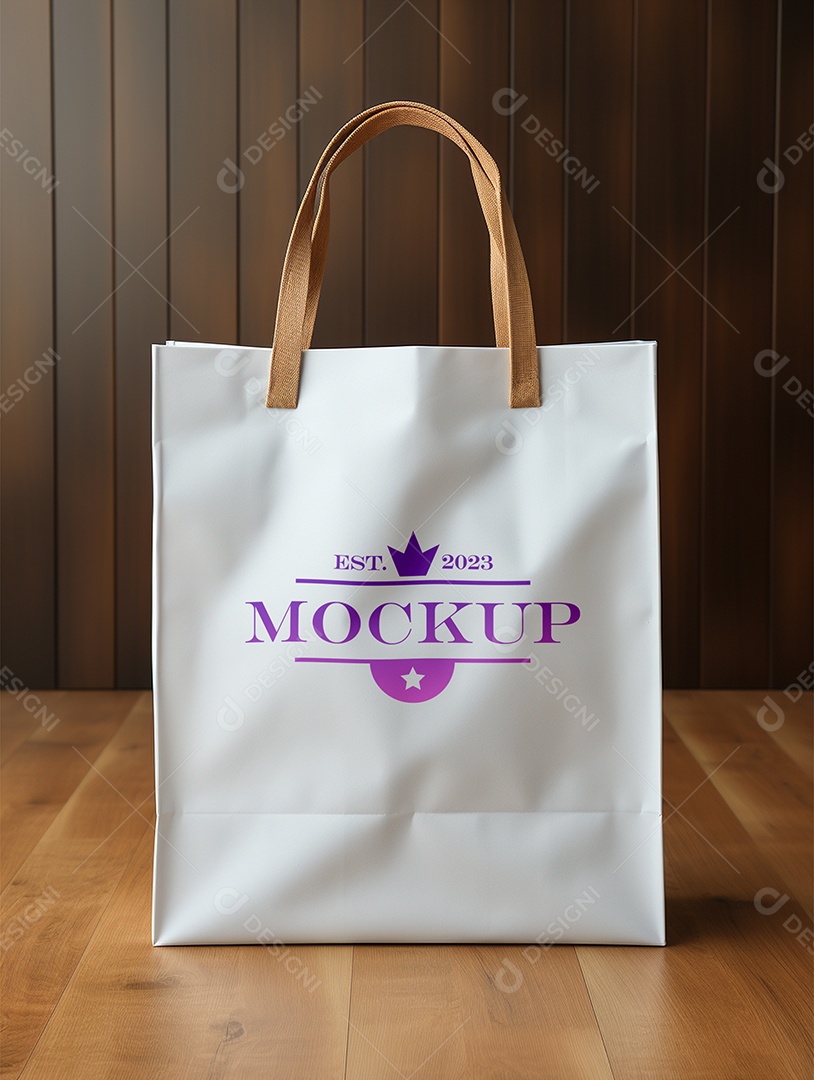 Mockup de Sacola PSD Editável