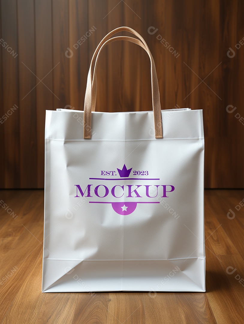 Mockup de Sacola PSD Editável