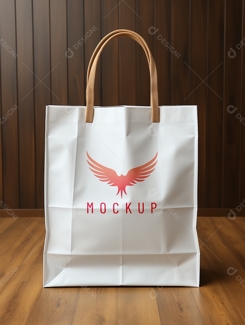 Mockup de Sacola PSD Editável
