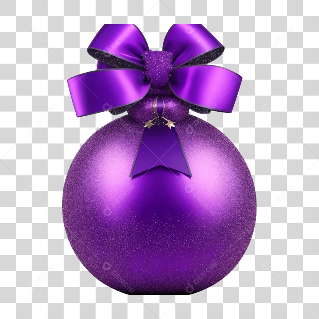 Bolas Enfeites de Natal PNG Transparente