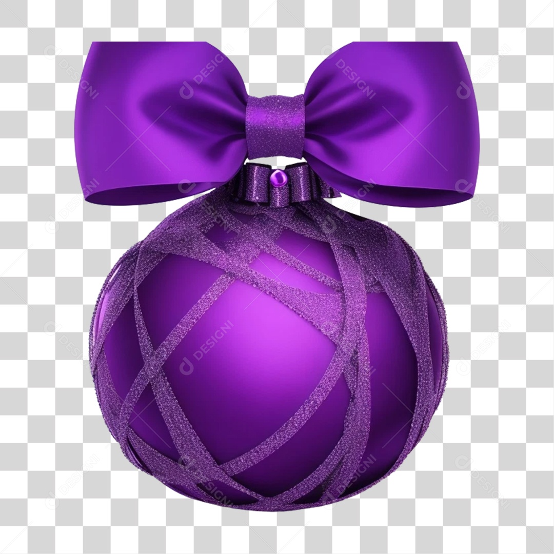 Bolas Enfeites de Natal PNG Transparente