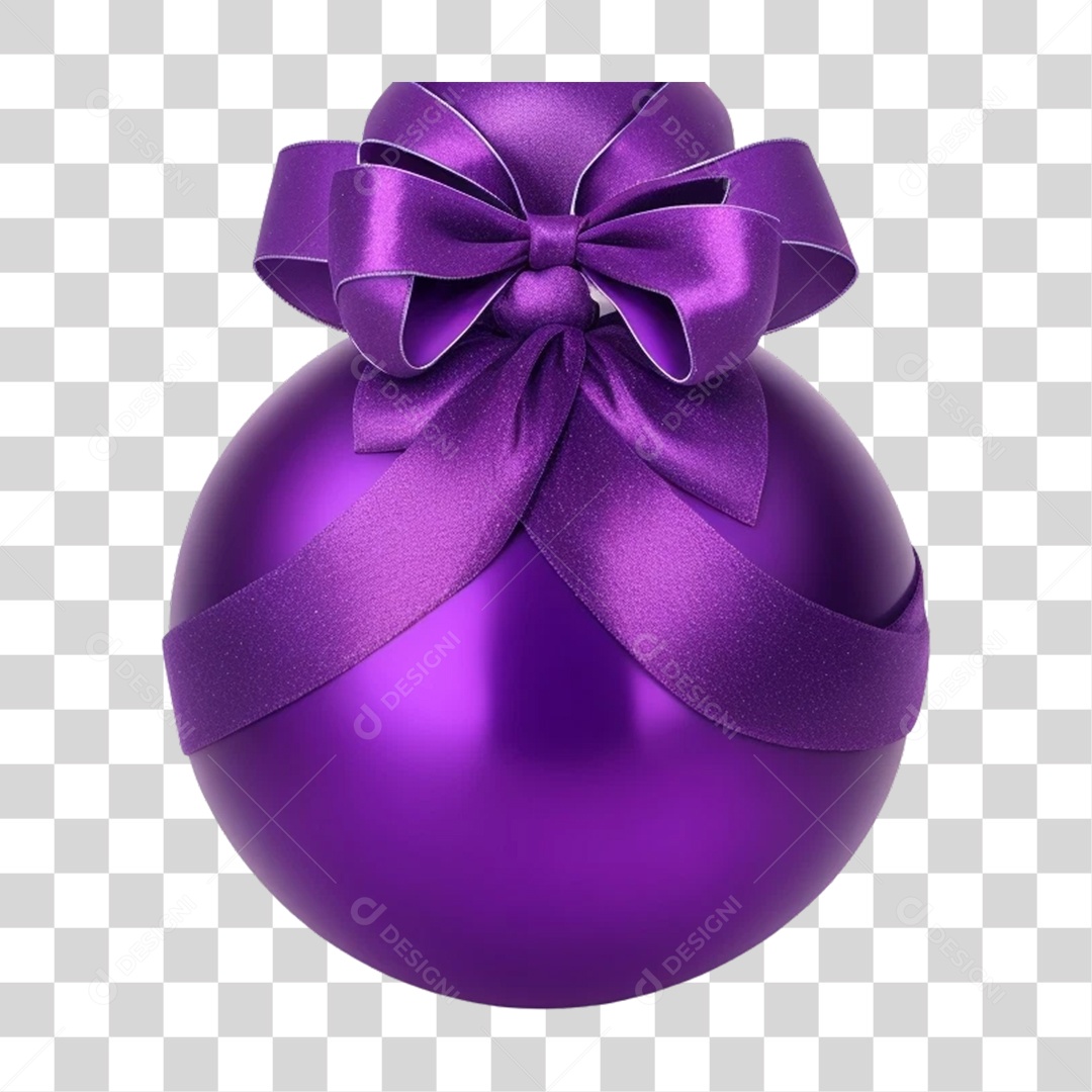 Bolas Enfeites de Natal PNG Transparente