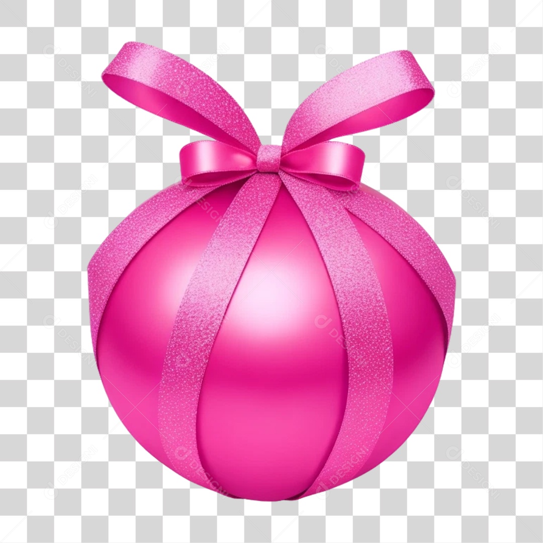 Bolas Enfeites de Natal PNG Transparente