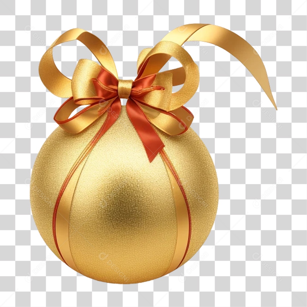 Bolas Enfeites de Natal PNG Transparente