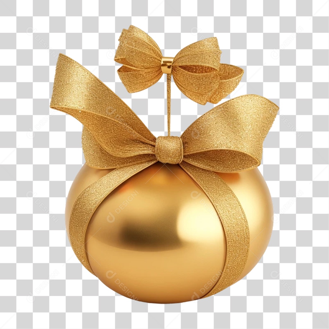 Bolas Enfeites de Natal PNG Transparente