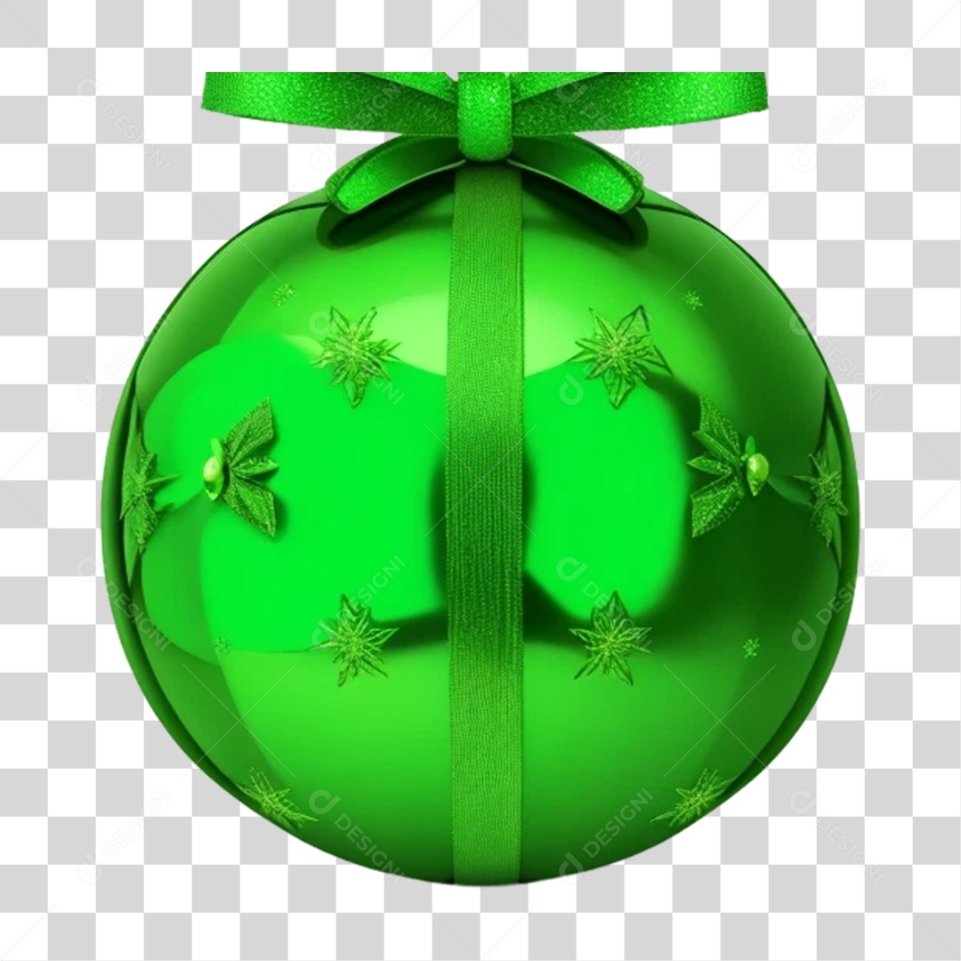 Bolas Enfeites de Natal PNG Transparente