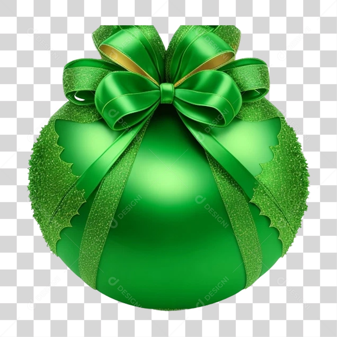 Bolas Enfeites de Natal PNG Transparente