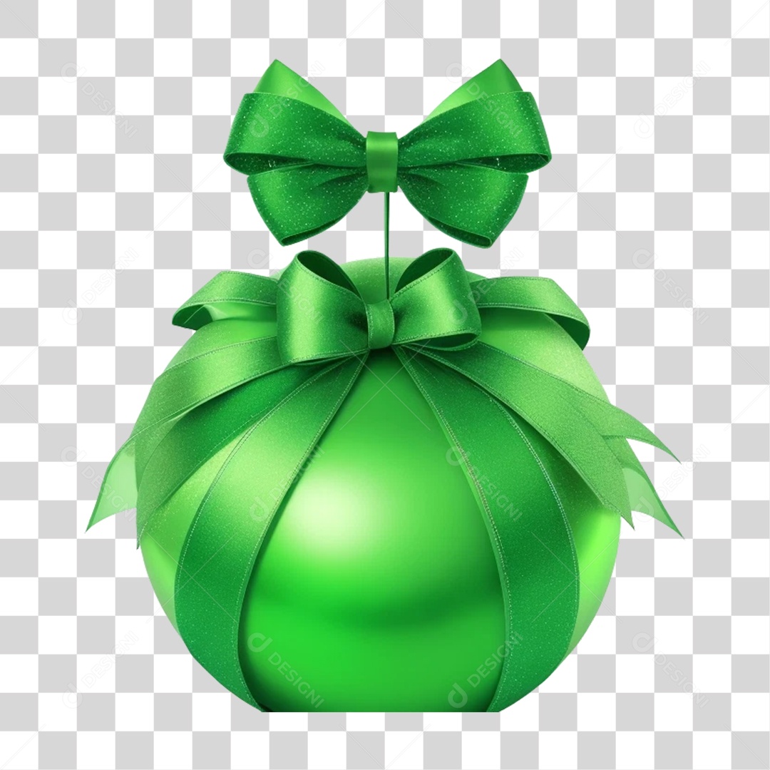 Bolas Enfeites de Natal PNG Transparente