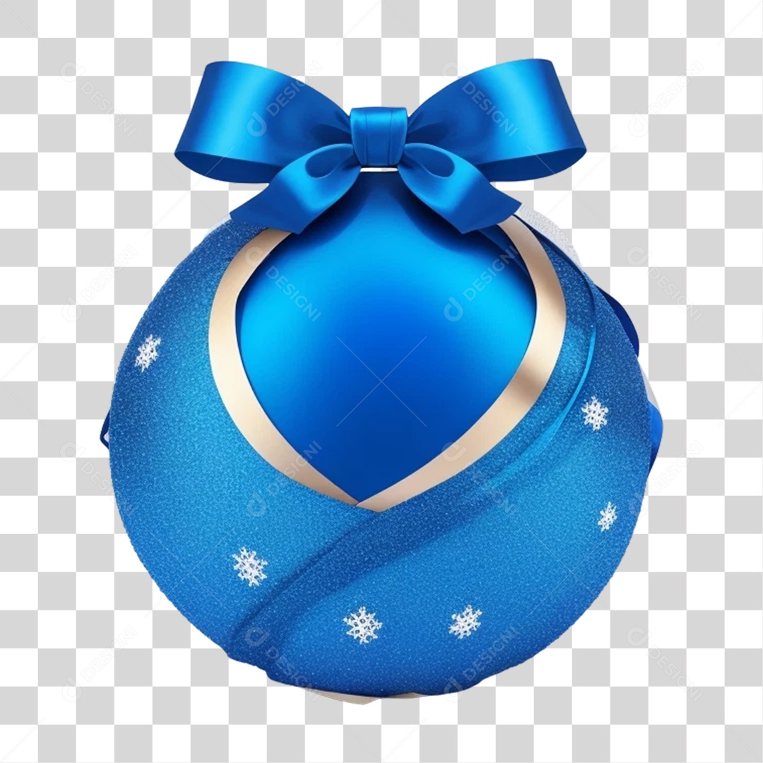 Bolas Enfeites de Natal PNG Transparente