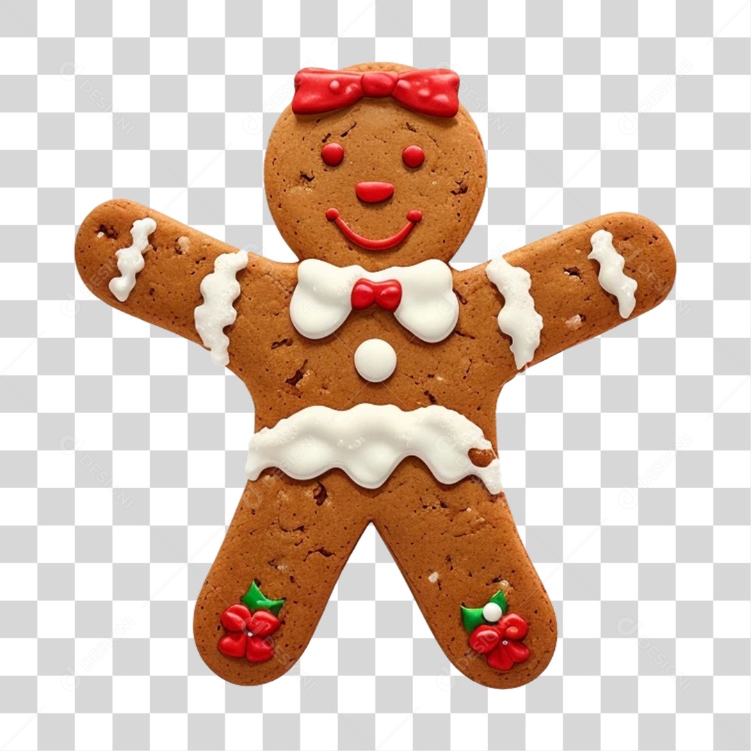 Biscoito Doces Enfeite Natal PNG Transparente