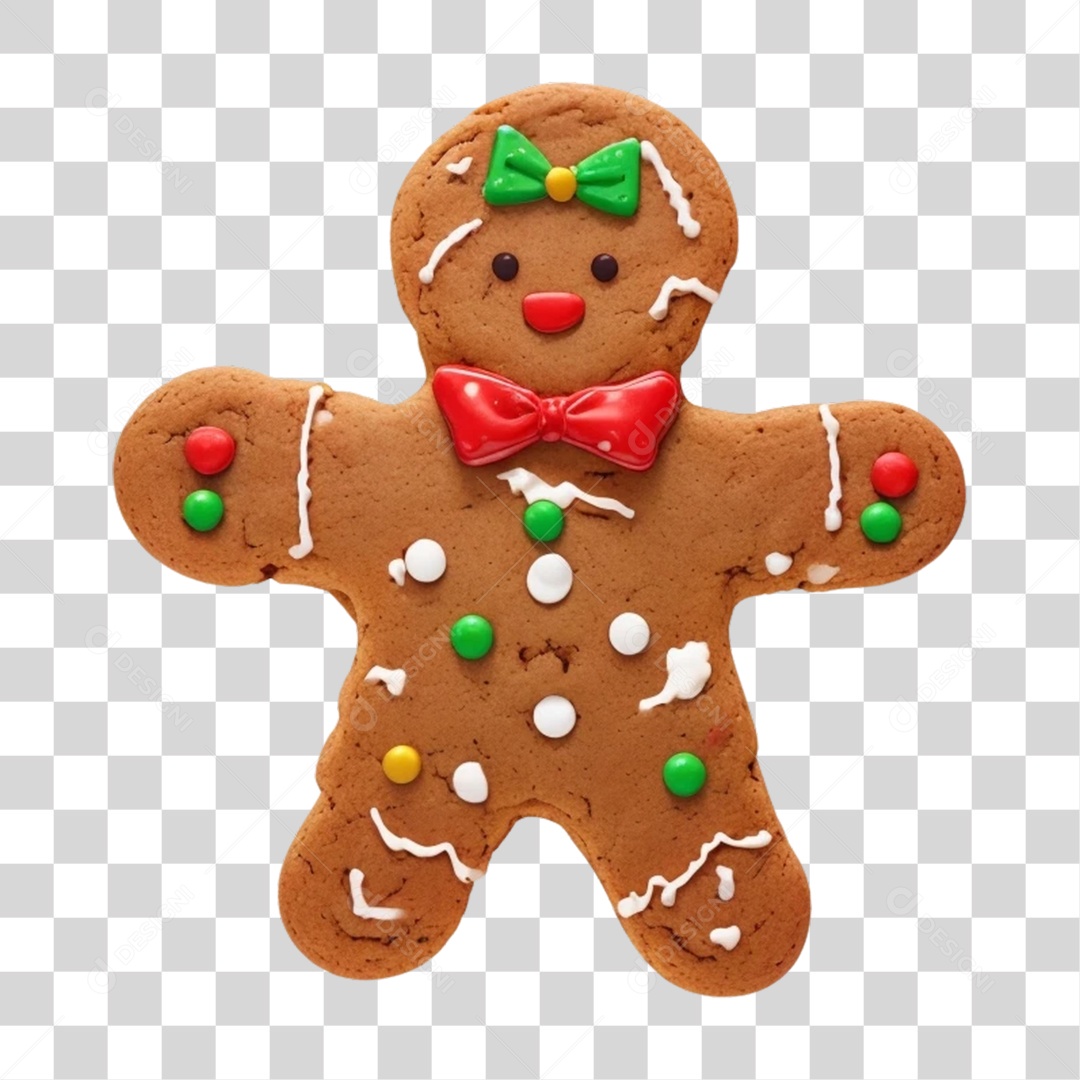 Biscoito Doces Enfeite Natal PNG Transparente