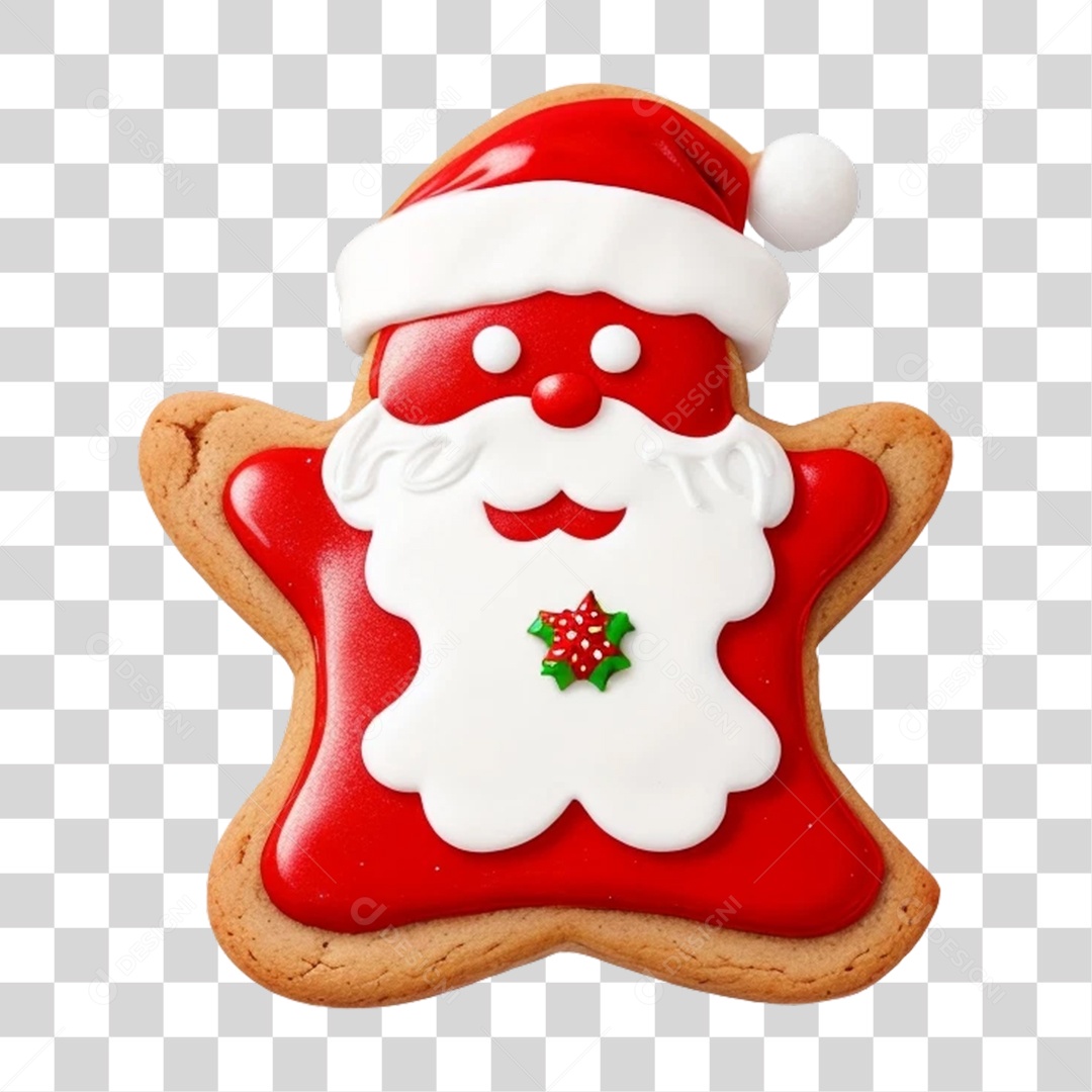Biscoito Doces Enfeite Natal PNG Transparente