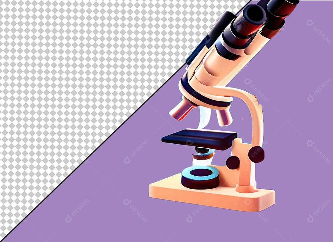 Microscópio de Laboratório Elemento 3D para Composição PSD