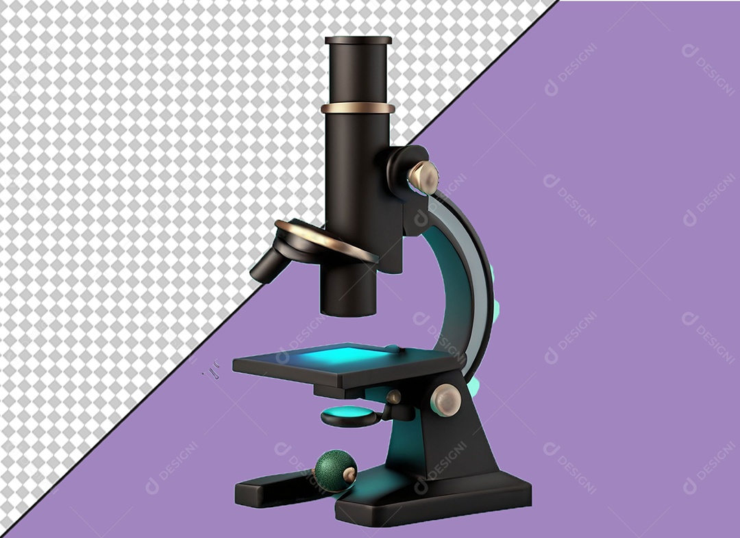 Microscópio de Laboratório Elemento 3D para Composição PSD