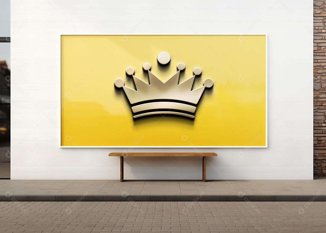 Modelo de Logo de Empresa PSD Editável