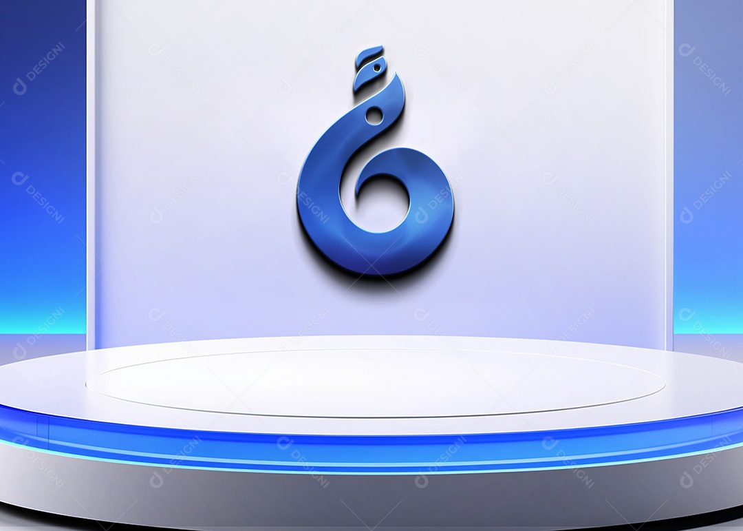 Modelo de Logo de Animal PSD Editável